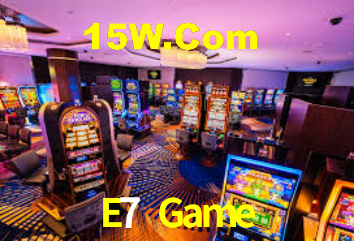 Sinta a adrenalina dos jogos de cassino com E7 Game