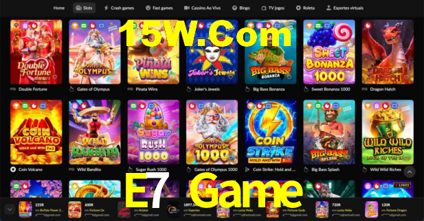 Bônus Generosos e Exclusivos no E7 Game para Você!