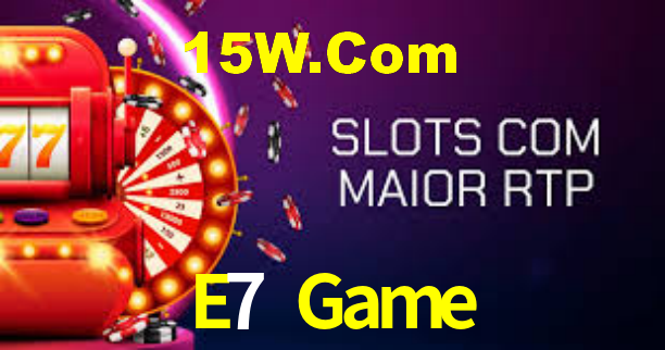 Mercados ao vivo e cash out na E7 Game